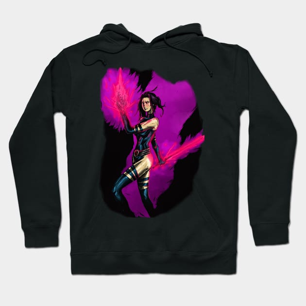 Psylocke and load Hoodie by BRed_BT